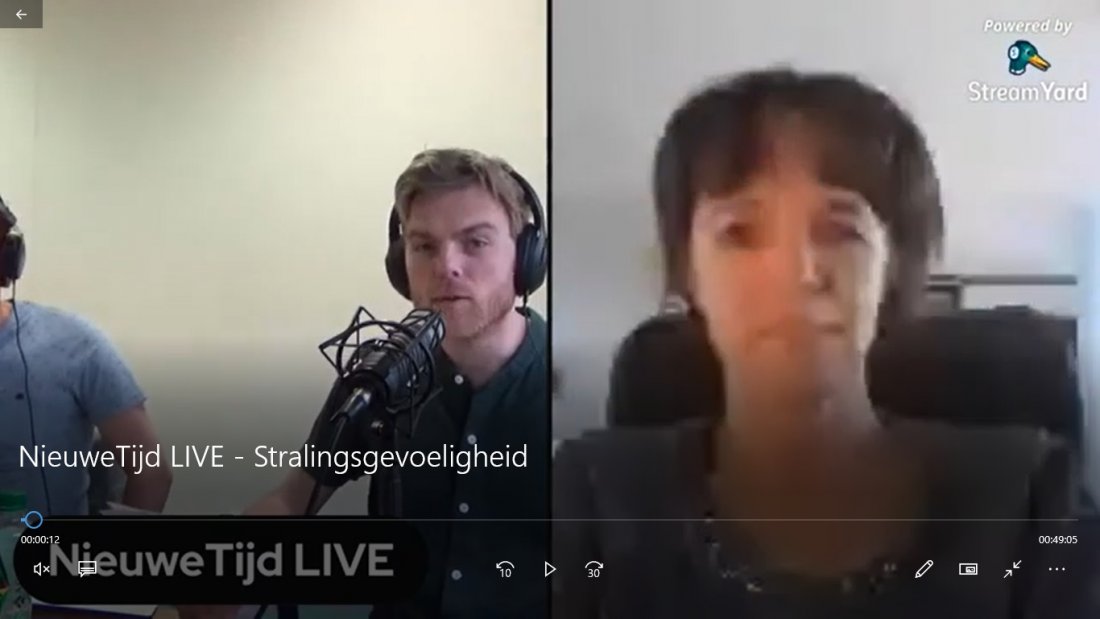 Over straling - Nieuwe Tijd LIVE (25 min.)