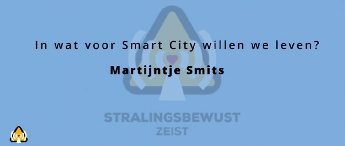 "In wat voor smart city willen we leven?" - dr. ir. Martina Smits